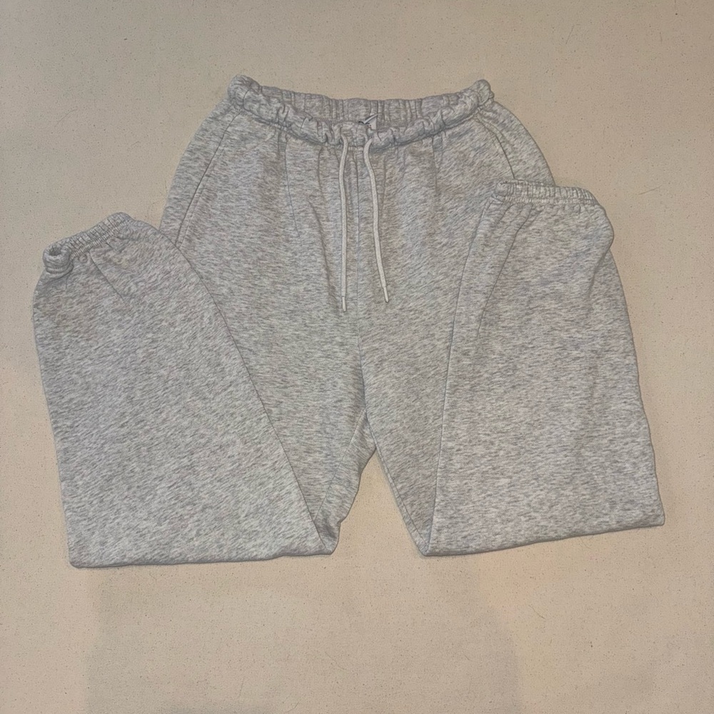 Old Navy Gray Sweatpants Relaxed Fit Cotton Blend